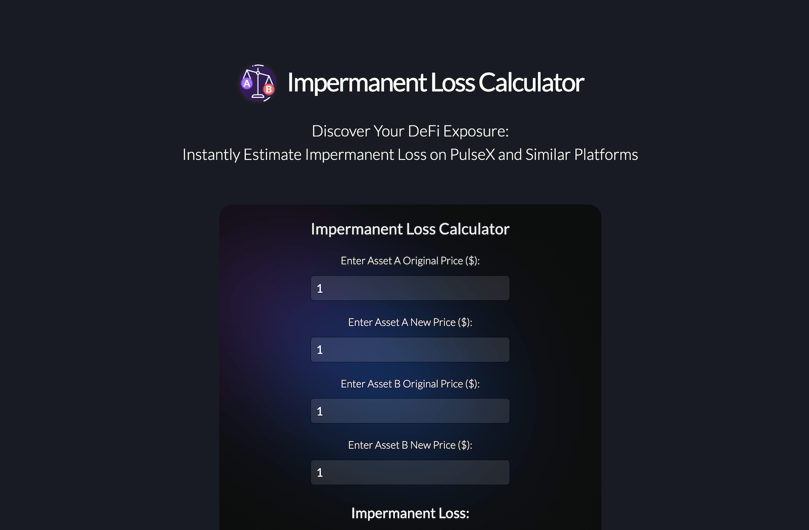Crypto Impermanent Loss Calculator Optimize Your DeFi Investments